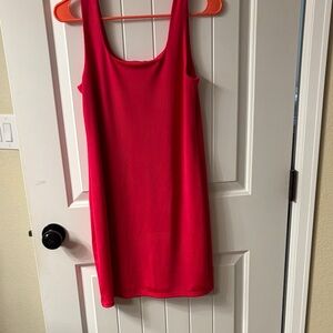 a new day Hot Pink Sleeveless Shift Dress